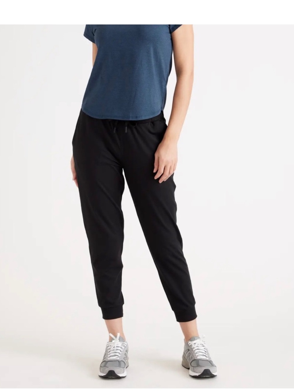 Quince Flowknit Mid-Rise Jogger Size large NWT